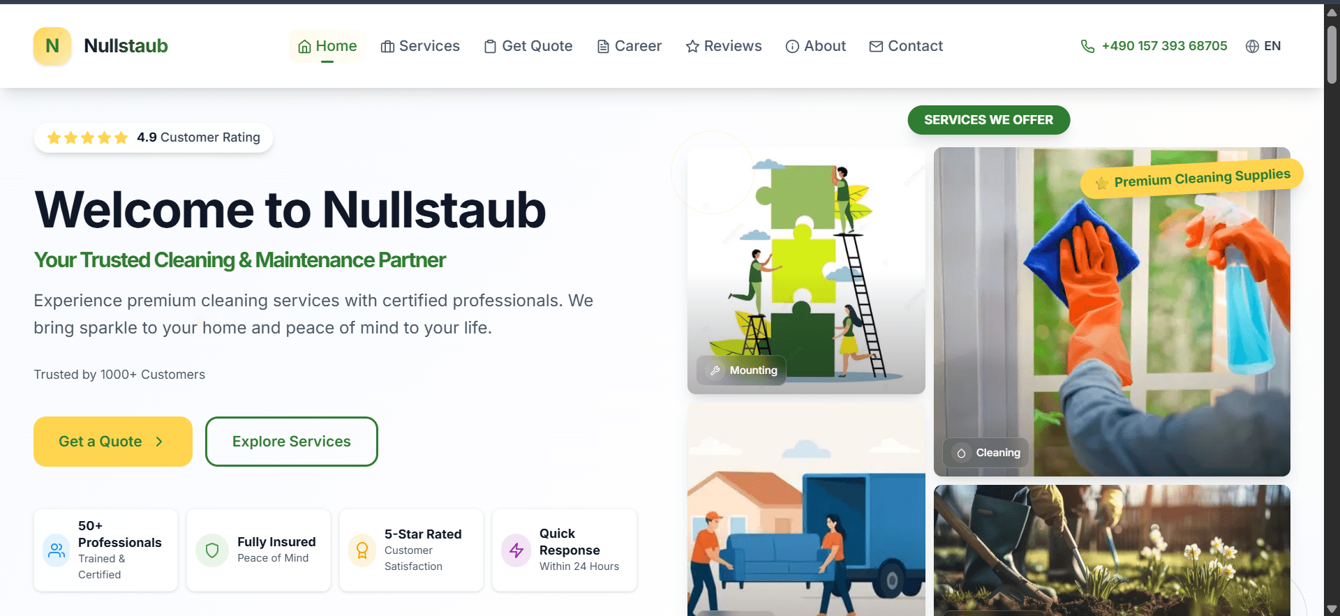 Nullstaub Cleaning Services